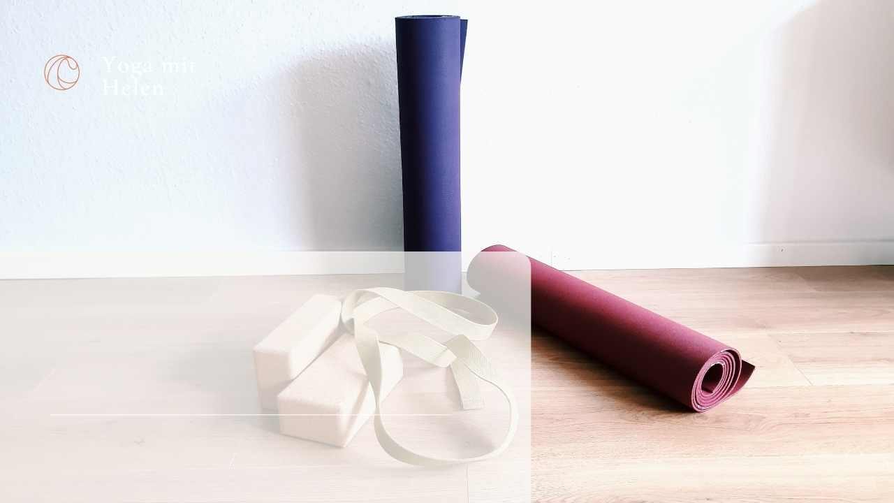 yoga matte blöcke und Yogagurte
