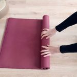 yogamatte-aufrollen