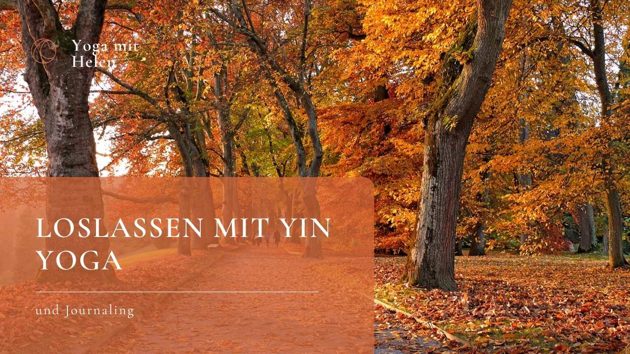 loslassen herbst yin yoga